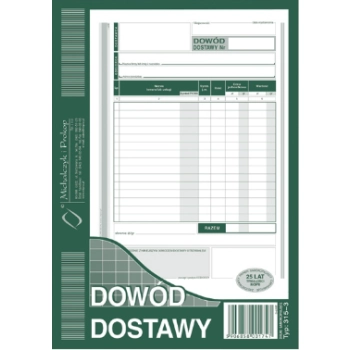 Dowód dostawy A5 315-3